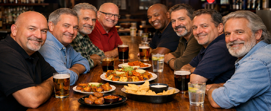 Group at table